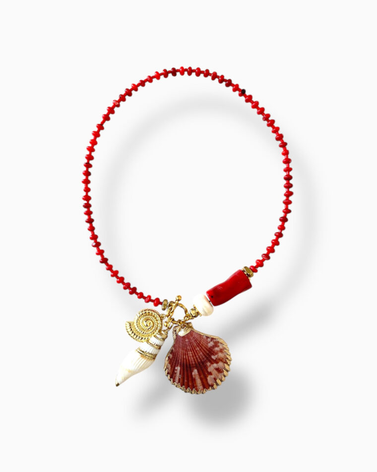 Coralina Corals and Shells Necklace