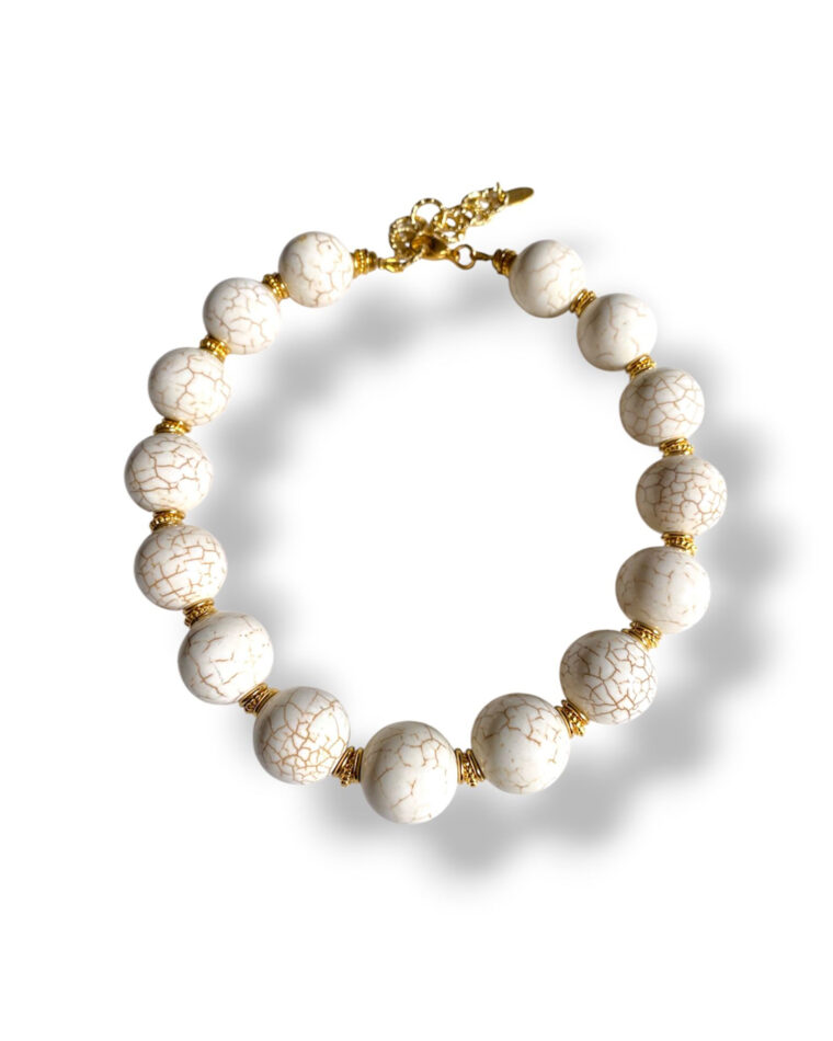 Kyra Cream Chunky Necklace Kyra Cream Chunky Necklace