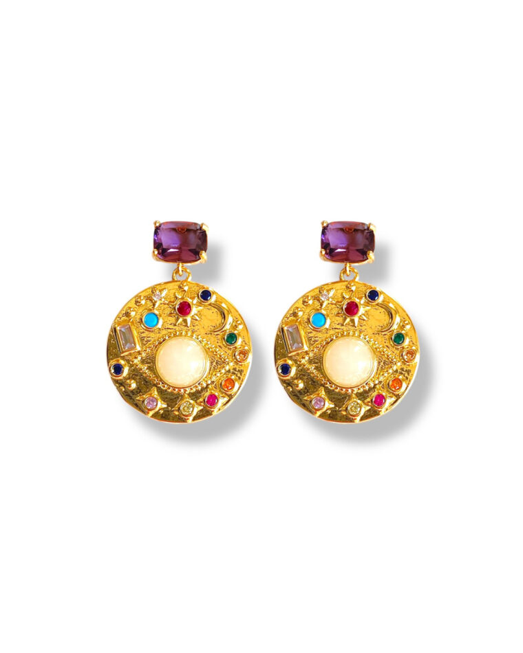 Mavra Evil Eye Earrings Mavra Evil Eye Earrings