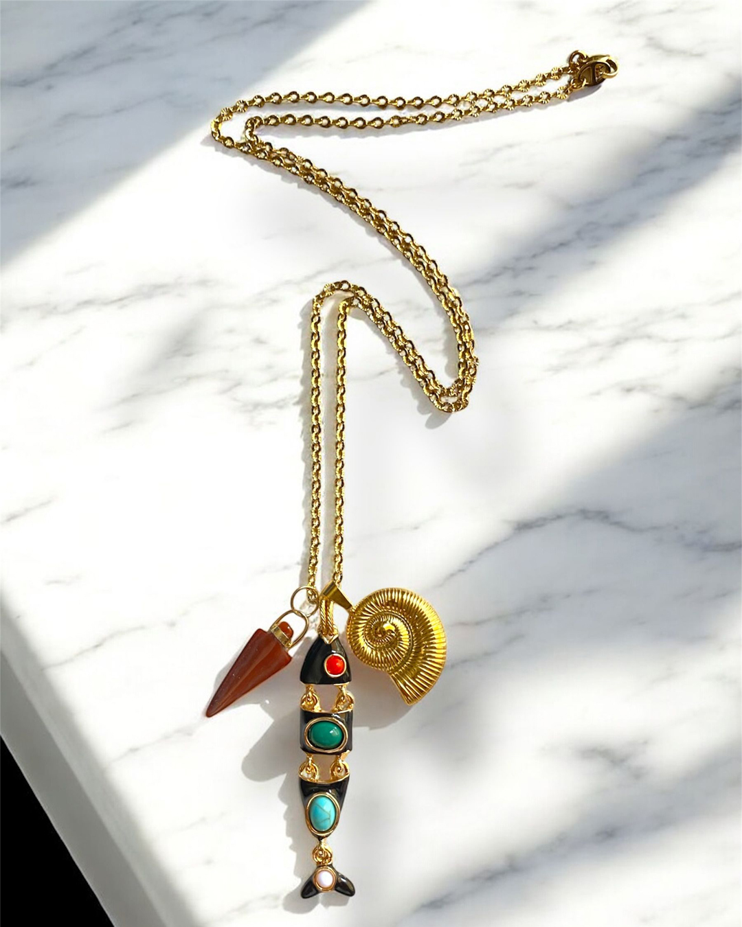 OSCAR CHARM NECKLACE ES