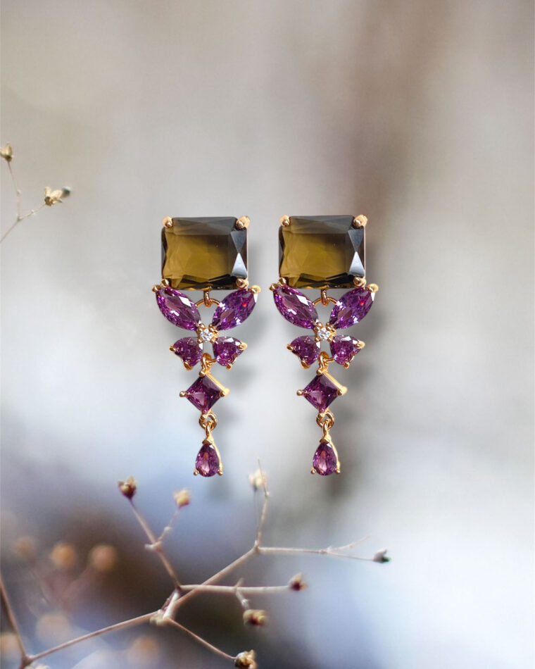 Fabiana Crystal Earrings