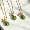 honey bee necklacees