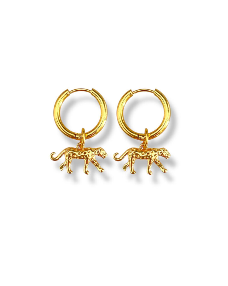 Zaha Tiger Earrings