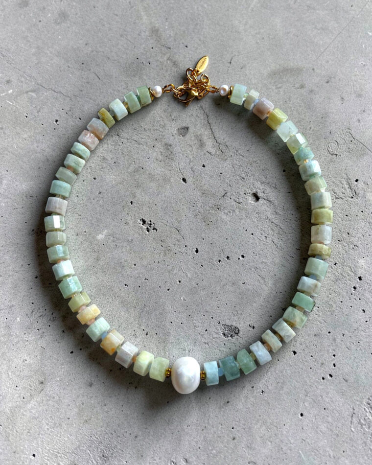Aqua Marine Necklace
