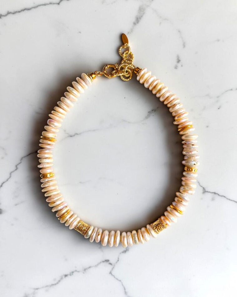 Aelia Pearl Necklace
