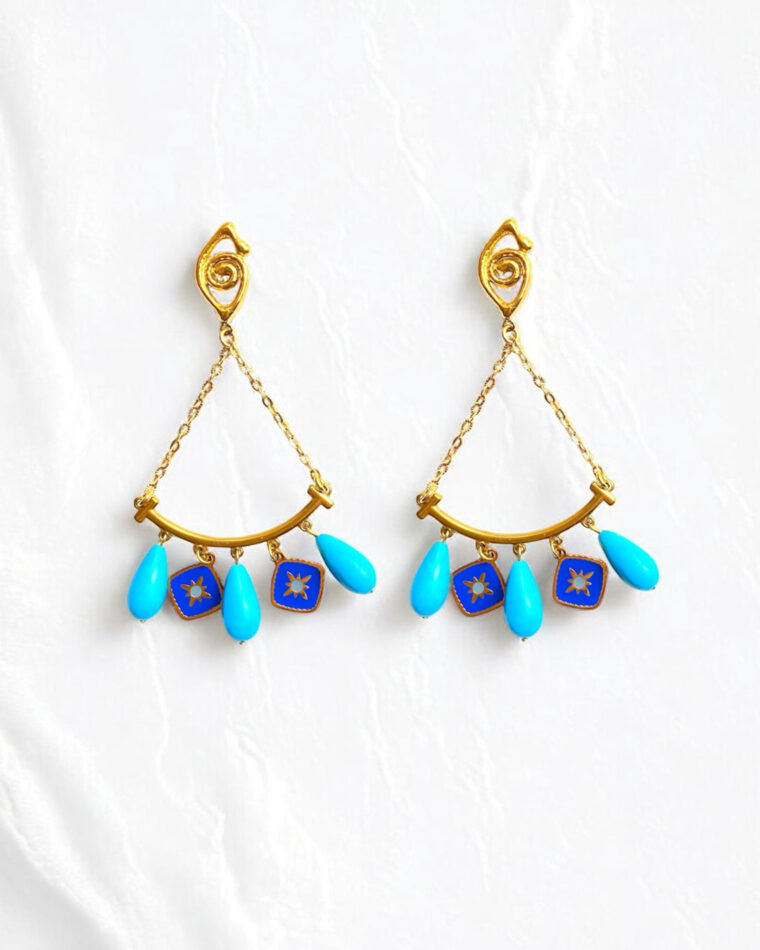 Mati Dangle Earrings Mati Dangle Earrings