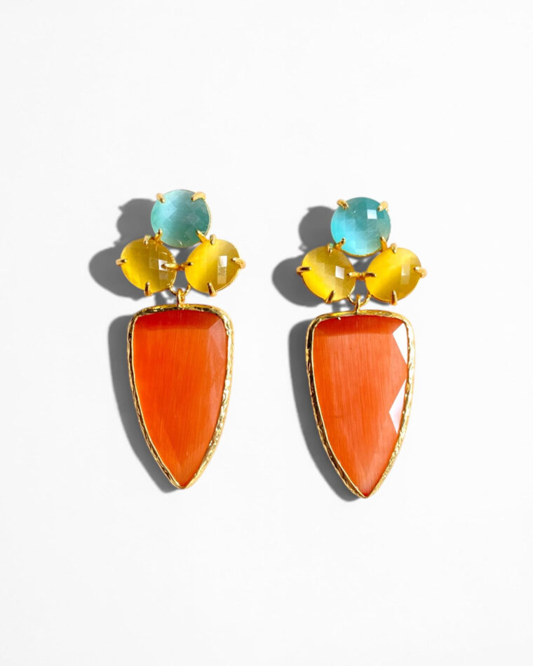 Naranja Dangle Earrings Naranja Dangle Earrings